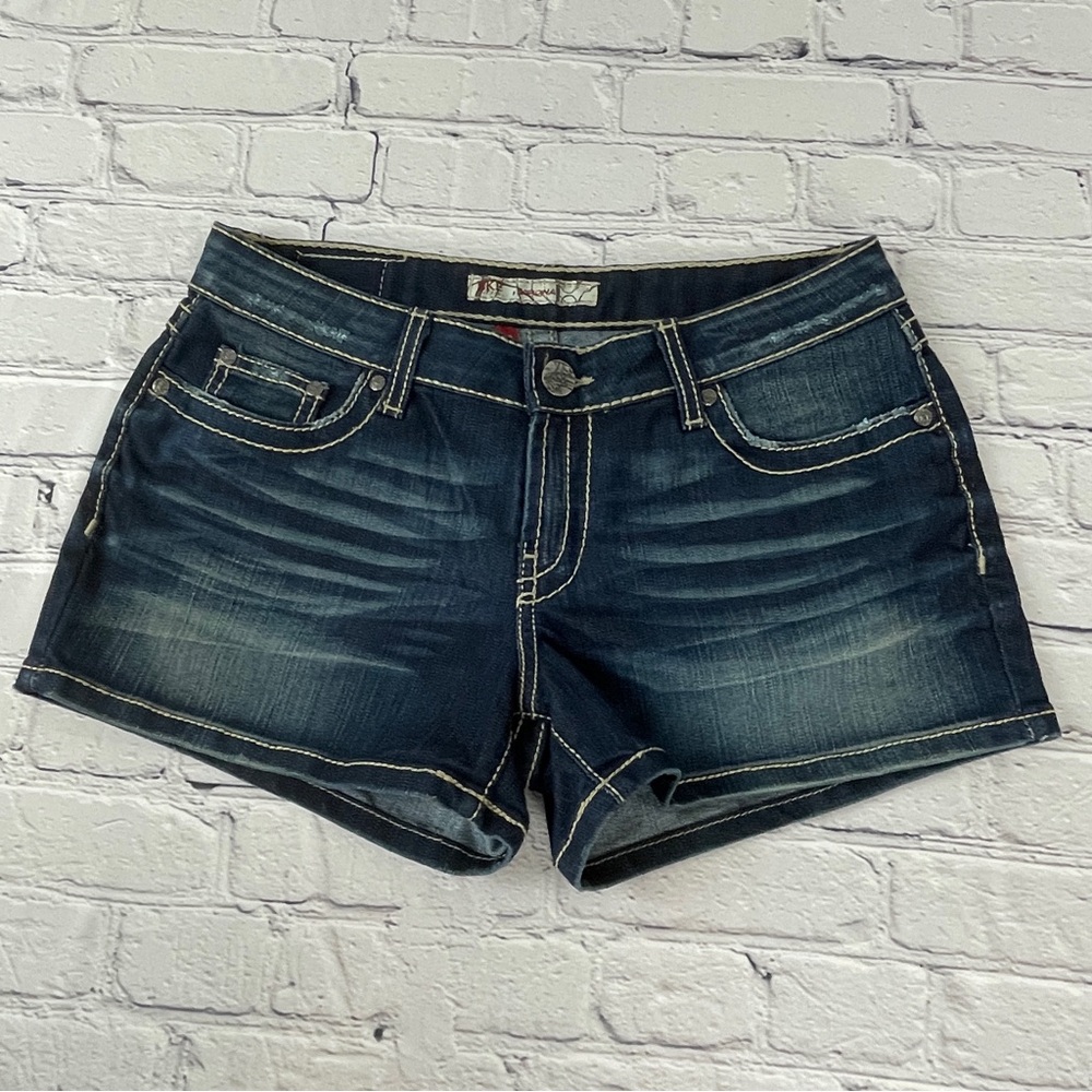BKE Dark Blue Jean Shorts